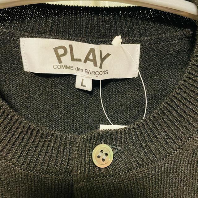 【即発】COMME des GARCONS  Play ハートロゴ カーディガン