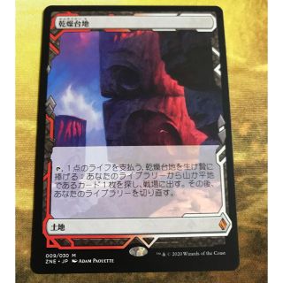 マジックザギャザリング(マジック：ザ・ギャザリング)の【MTG】ゼンディカーの夜明け　乾燥台地(シングルカード)