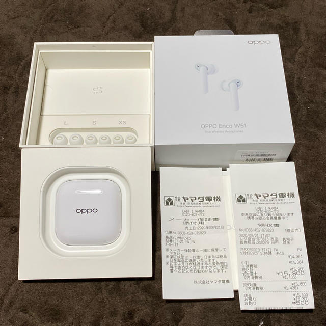 ナイキOPPO Enco W51 ワイヤレスイヤホン