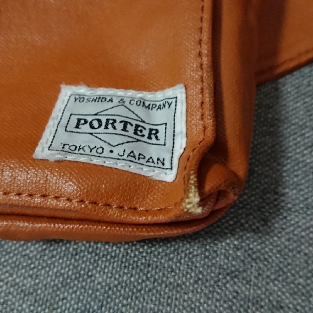 PORTER(ポーター)の吉田カバン ポーター ボディバッグ キャメル メンズのバッグ(ボディーバッグ)の商品写真
