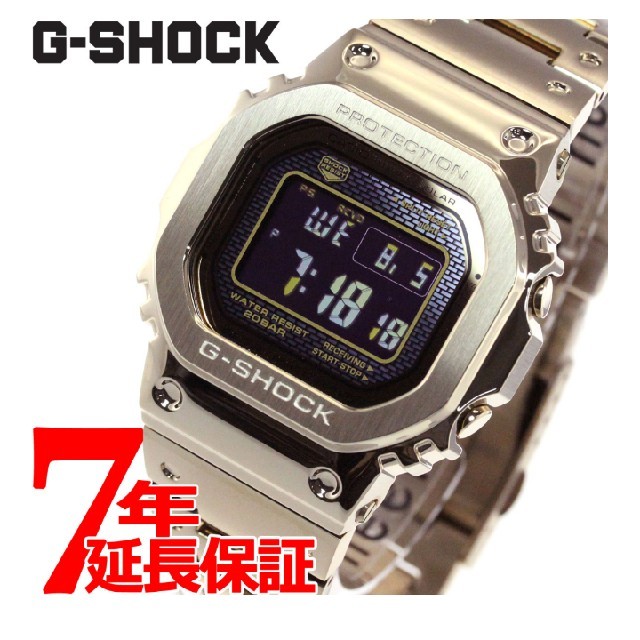 G-SHOCK(ジーショック)のカシオ G-shock フルメタル ゴールド GMW-B5000GD-9JF メンズの時計(腕時計(デジタル))の商品写真