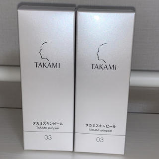 タカミ(TAKAMI)の新品未開封 2本セット タカミスキンピール　(美容液)