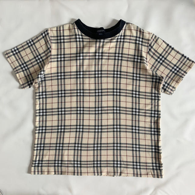 BURBERRY(バーバリー)のBurberry 130cm ノバチェックTEE キッズ/ベビー/マタニティのキッズ服男の子用(90cm~)(Tシャツ/カットソー)の商品写真