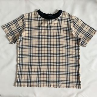 バーバリー(BURBERRY)のBurberry 130cm ノバチェックTEE(Tシャツ/カットソー)