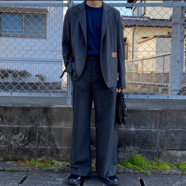 sunsea サンシー 18SS SNM BLUE-JACKETメンズ