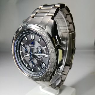 カシオ(CASIO)のカシオ　オシアナス　OCW-600　電波ソーラー(腕時計(アナログ))