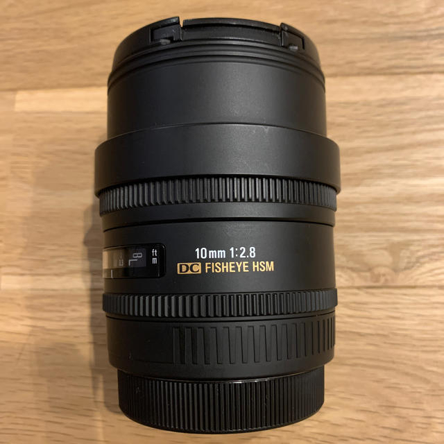 SIGMA(シグマ)のSIGMA 魚眼レンズ　10mm F2.8  キャノン スマホ/家電/カメラのカメラ(レンズ(単焦点))の商品写真