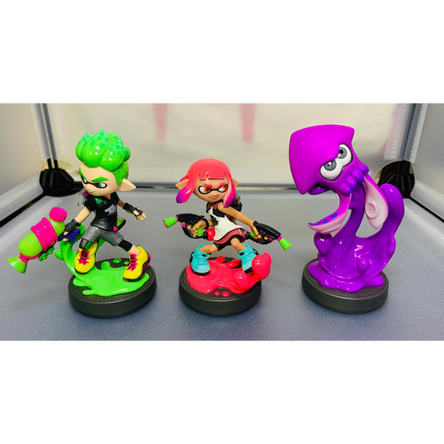 任天堂(ニンテンドウ)のスプラトゥーン amiibo セット エンタメ/ホビーのフィギュア(ゲームキャラクター)の商品写真