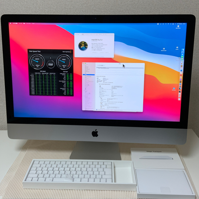 【美品】iMac 27インチ2017年モデル,大容量 2TB-SSD