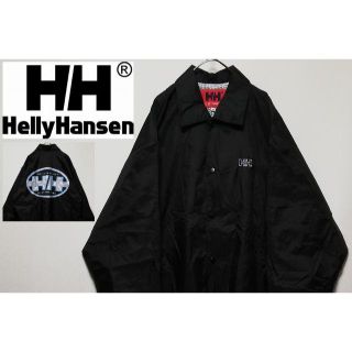 ヘリーハンセン(HELLY HANSEN)の181 90年代 Helly Hansen コーチジャケット ビッグロゴ 刺繍(ナイロンジャケット)