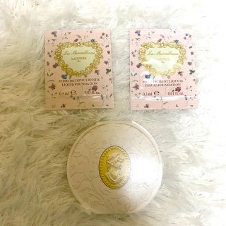 レメルヴェイユーズラデュレ(Les Merveilleuses LADUREE)の【300円クーポン】レ・メルヴェイユーズ　ラデュレ　ファンデーション　サンプル(サンプル/トライアルキット)