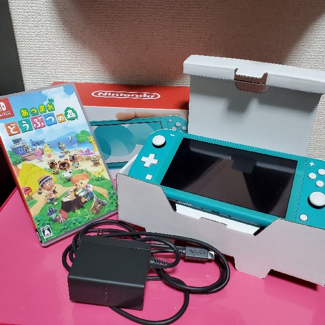 Nintendo Switch  Lite ターコイズ ＋あつもりカセット