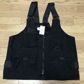 ロリンザ(LORINZA)のLORINZA✖️STUDIOUS 2Way Bag Vest Black (ベスト)