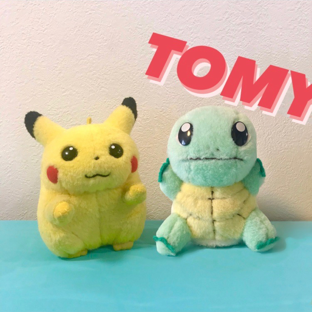 ポケモン Tomy ピカチュウ ゼニガメ ぬいぐるみの通販 By たぬき商店 ポケモンならラクマ