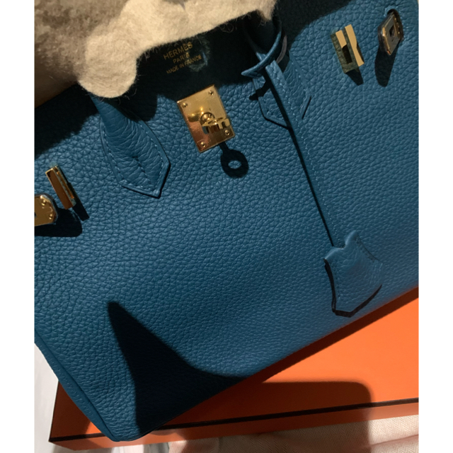から厳選した Hermes - senusiさま御専用バーキン25 コバルト トゴ