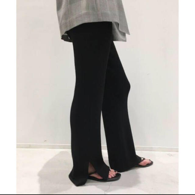 L'Appartement DEUXIEME CLASSE - 新品 アパルトモン Slit Knit Pants