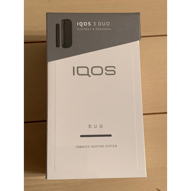 IQOS - QOS3 DUO アイコス3 デュオ ベルベットグレー 黒の