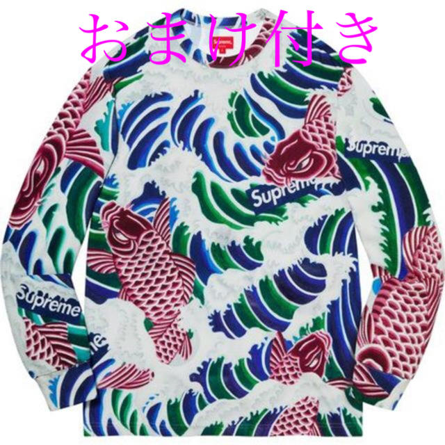 Supreme Waves L/S Top Multicolor MTシャツ/カットソー(七分/長袖)