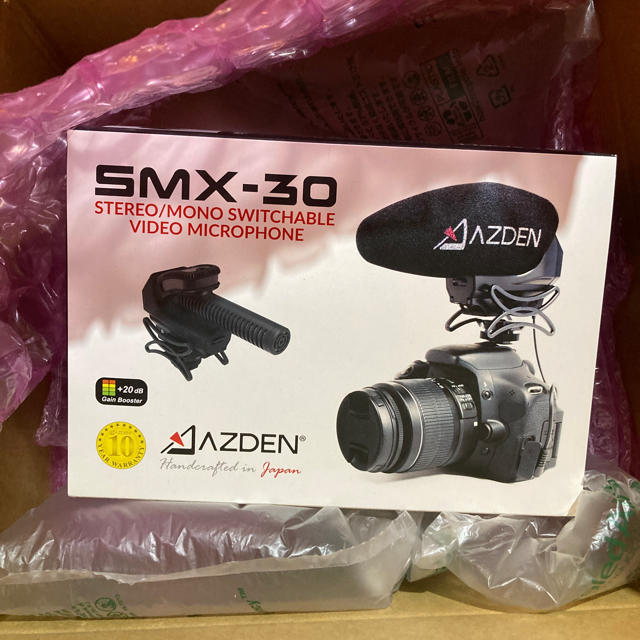 AZDEN(アツデン) SMX-30 カメラ用マイク デジタル一眼
