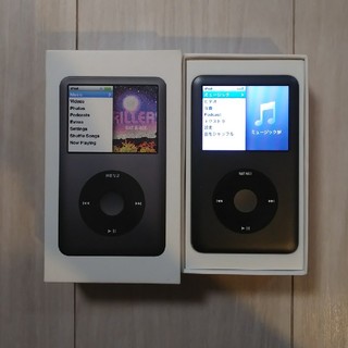 アップル(Apple)の【Apple】iPod classic 160GB Black(ポータブルプレーヤー)