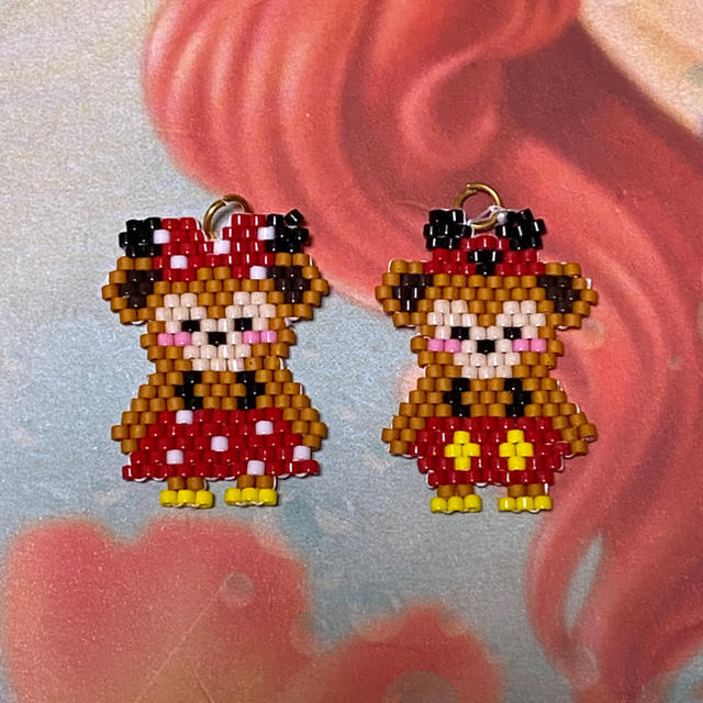 Disney(ディズニー)のおりこちゃん専用出品♡ ハンドメイドのアクセサリー(ピアス)の商品写真