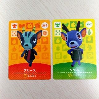 ニンテンドウ(任天堂)のどうぶつの森　amiiboカード(カード)