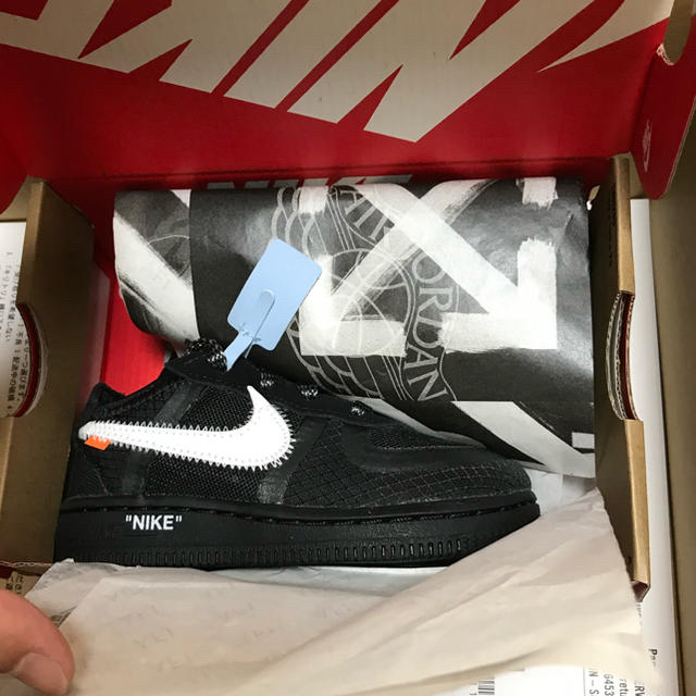 NIKE(ナイキ)のNIKE AIR FORCE 1 X OFF WHITE [14cm] キッズ/ベビー/マタニティのベビー靴/シューズ(~14cm)(スニーカー)の商品写真