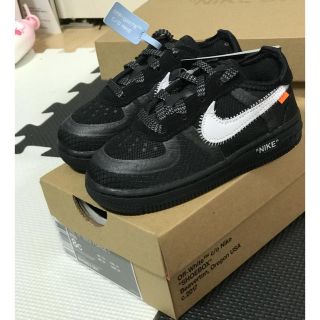 ナイキ(NIKE)のNIKE AIR FORCE 1 X OFF WHITE [14cm](スニーカー)