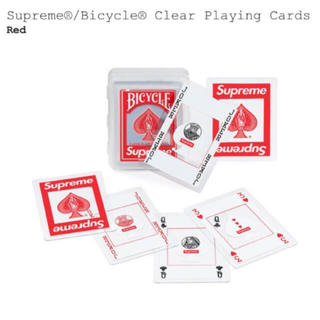 シュプリーム(Supreme)のSupreme®️/トランプ Clear Playing Cards 2セット(トランプ/UNO)