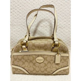 コーチ(COACH)の【美品】　COACH ボストンバック　ハンドバッグ(ボストンバッグ)