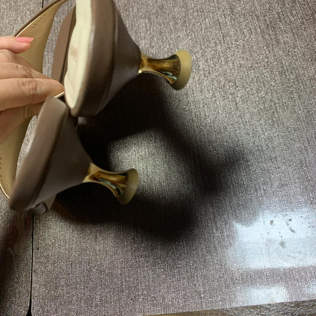 Odette e Odile(オデットエオディール)のハーフメタルヒールサンダル　オデットエオディール レディースの靴/シューズ(サンダル)の商品写真