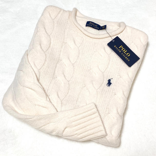 POLO RALPH LAUREN(ポロラルフローレン)の＊sunny0703様 専用＊ レディースXS 新品 ロールネックケーブルニット レディースのトップス(ニット/セーター)の商品写真