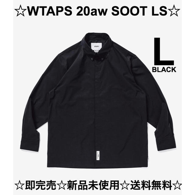 即完☆新品☆送料無料☆WTAPS 20aw SOOT LS  BLACK L