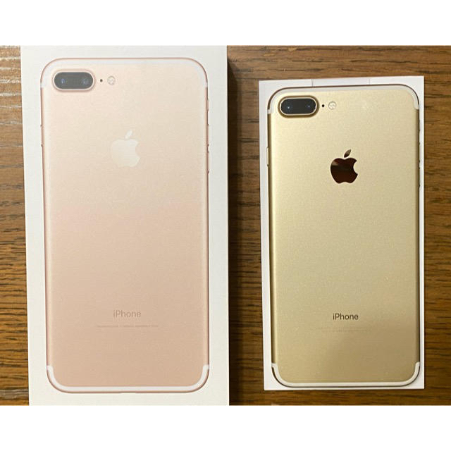 スマートフォン/携帯電話Apple iPhone 7 Plus GOLD 128GB SIMフリー