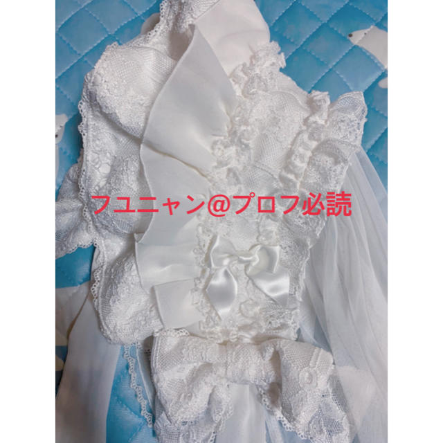 Angelic Pretty★ベール付きハーフボンネット★白