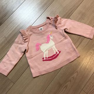 ベビーギャップ(babyGAP)のbabyGAP ベビーギャップ 70cm セーター 女の子(ニット/セーター)