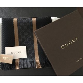 グッチ(Gucci)の未使用　グッチ　メンズ　ストール　マフラー(マフラー)