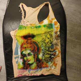 GALLIANO - JOHN GALLIANO ジョン ガリアーノ パンク タンクトップの