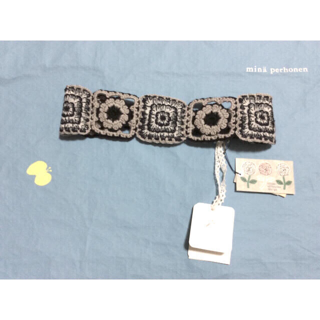 mina perhonen(ミナペルホネン)の新品 ＊ミナペルホネン ＊ good old ヘッドドレス レディースのヘアアクセサリー(ヘアバンド)の商品写真