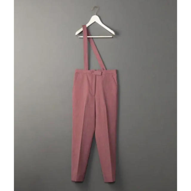 ＜6(ROKU)＞ONE SUSPENDERS PANTS