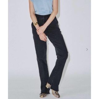 スピックアンドスパン(Spick & Span)の新品 ♡ Spock & Span BEAUTY-LINE SLIT DENIM(デニム/ジーンズ)