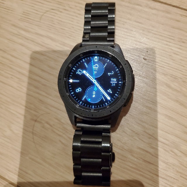 Galaxy Watch42mm , ミッドナイトブラックスマホアクセサリー