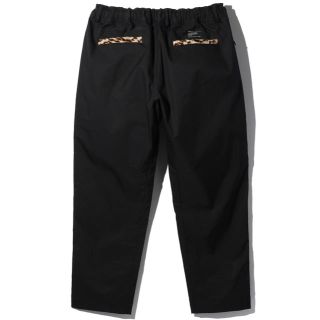 デンハム(DENHAM)のデンハム LEOPARD BLK PANTS ブラックパンツ レオパード(その他)