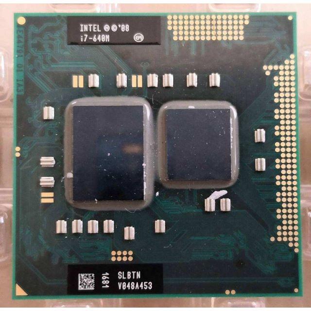 Intel Core i7 640M CPU 完動品