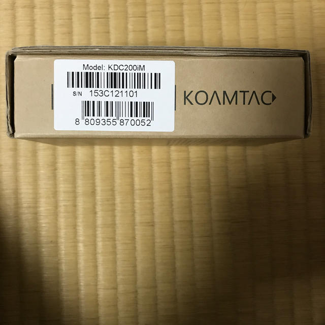 【ほぼ新品&即発送】  KOAMTAC KDC200IM  送料込み スマホ/家電/カメラのスマホ/家電/カメラ その他(その他)の商品写真