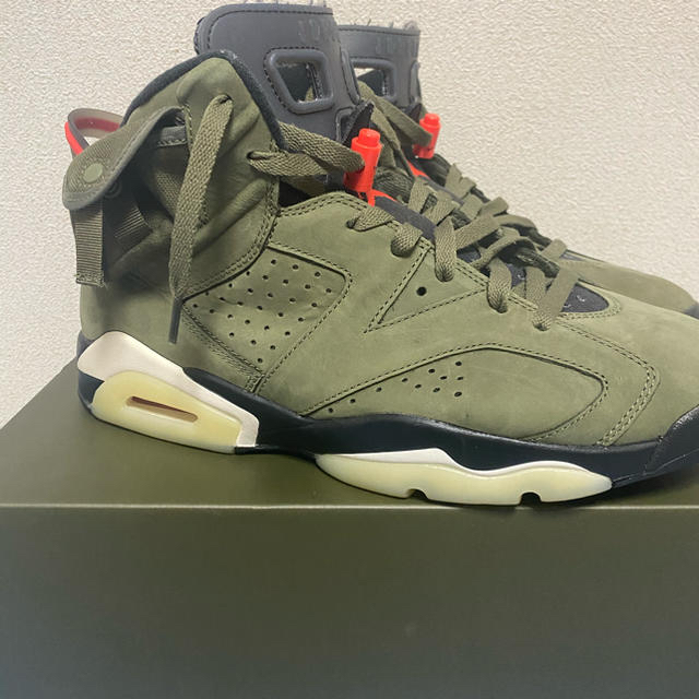 ☆安心の定価販売☆】 travis エアジョーダン6 - NIKE scott kikinoko