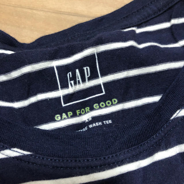 GAP(ギャップ)のGAP ボーダー Tシャツ　XS レディースのトップス(Tシャツ(半袖/袖なし))の商品写真