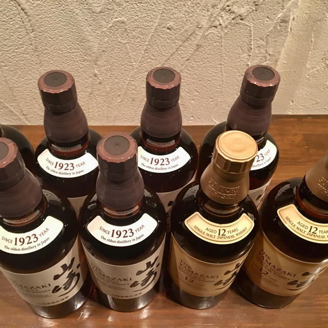 山崎12年700ml×2本　山崎NA 700ml×6本セット