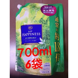 ハピネス(Happiness)のレノアハピネス　グリーンブリーズの香り　詰め替え6袋(洗剤/柔軟剤)