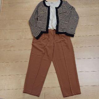 ユニクロ(UNIQLO)のレディースコーデ 3点セット ユニクロ クロップドパンツ(セット/コーデ)